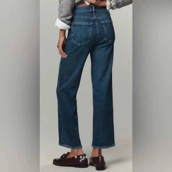 PAIGE Anessa High Rise Straight Leg Jeans Arpeggio Wash Size 28 NWT $249 - Picture 6 of 13